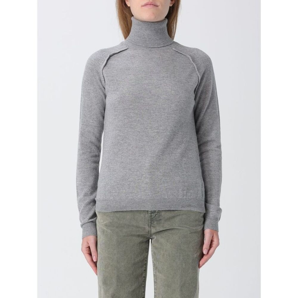 Dondup Women Long-Sleeved Wool Turtleneck Jumper Dondup With Ribbed Hems